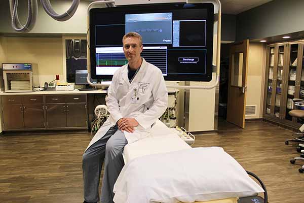 Dr. John Hammock in Blessing EP Lab