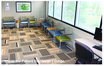 Patient Discharge Lounge