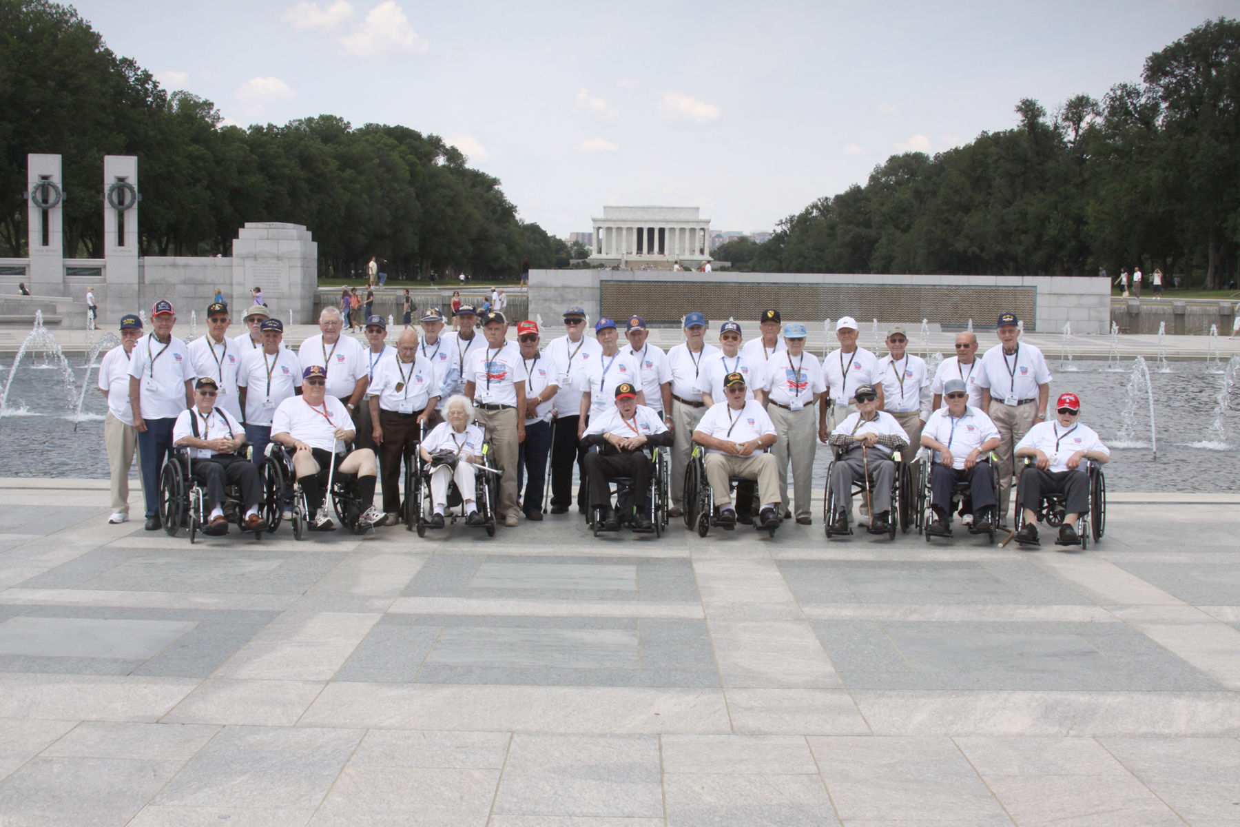Honor Flight participants