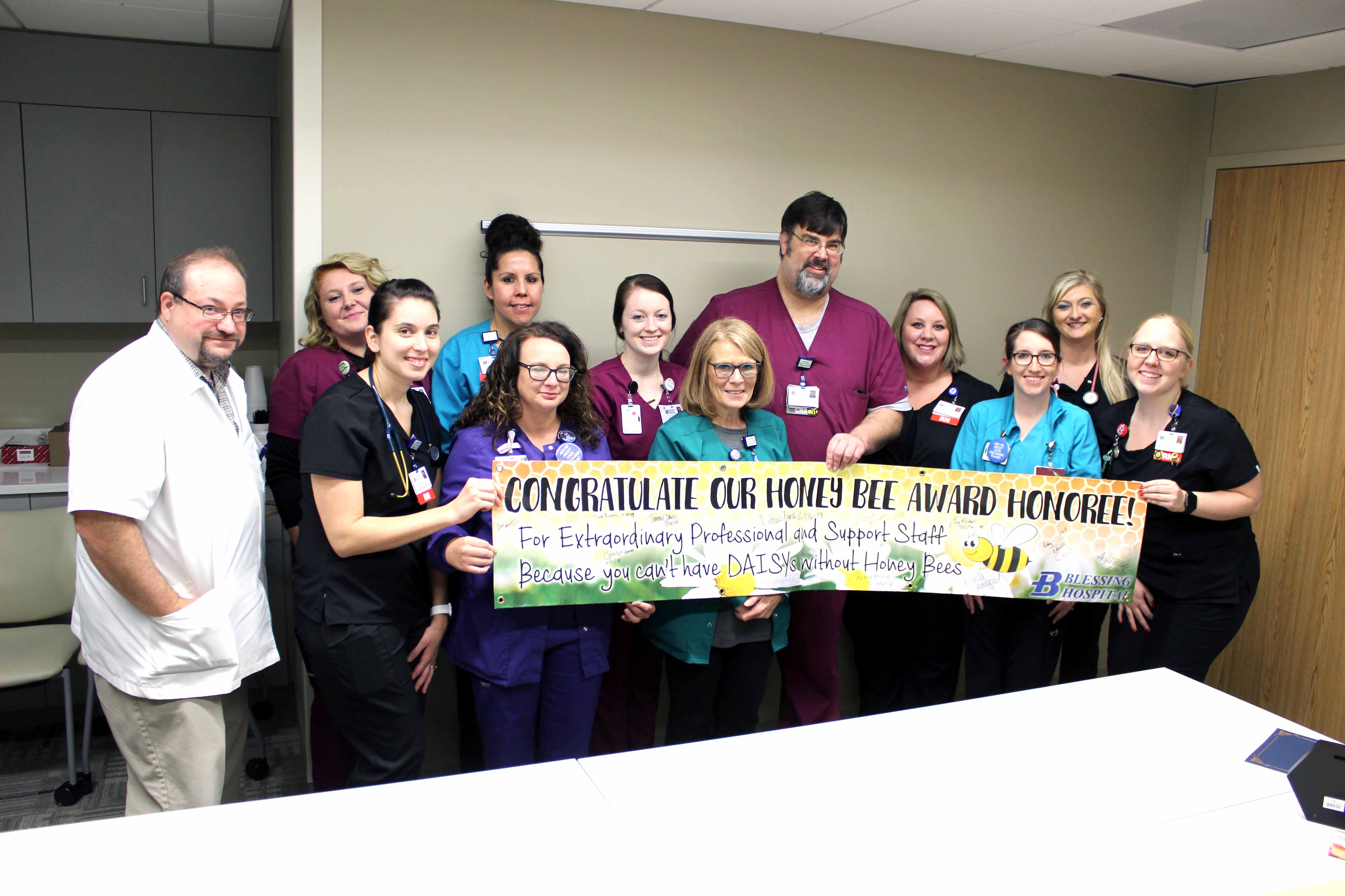Matt Kroner, CNA, and team
