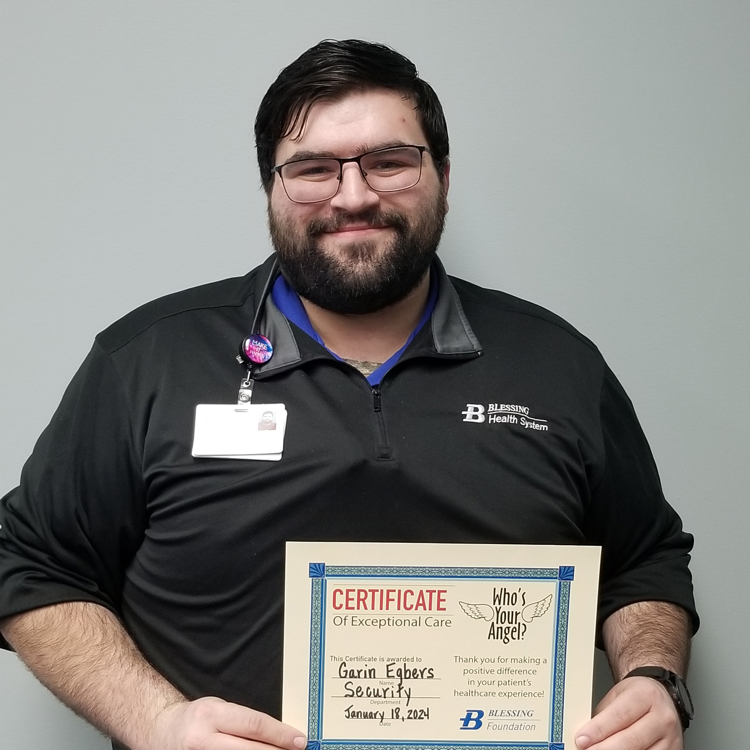 Garin Egbers Blessing Hospital Security