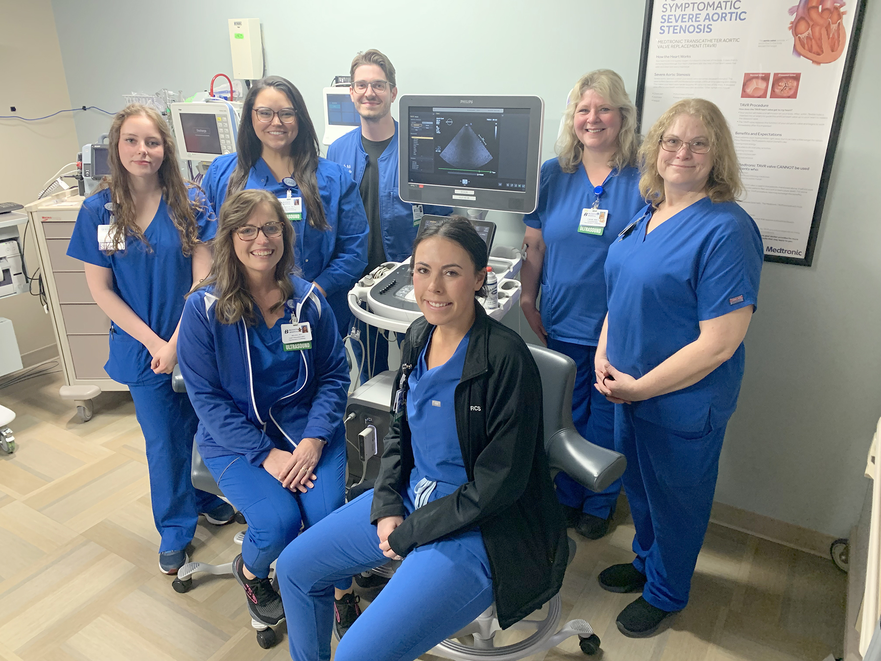 Blessing Hospital Echocardiography team