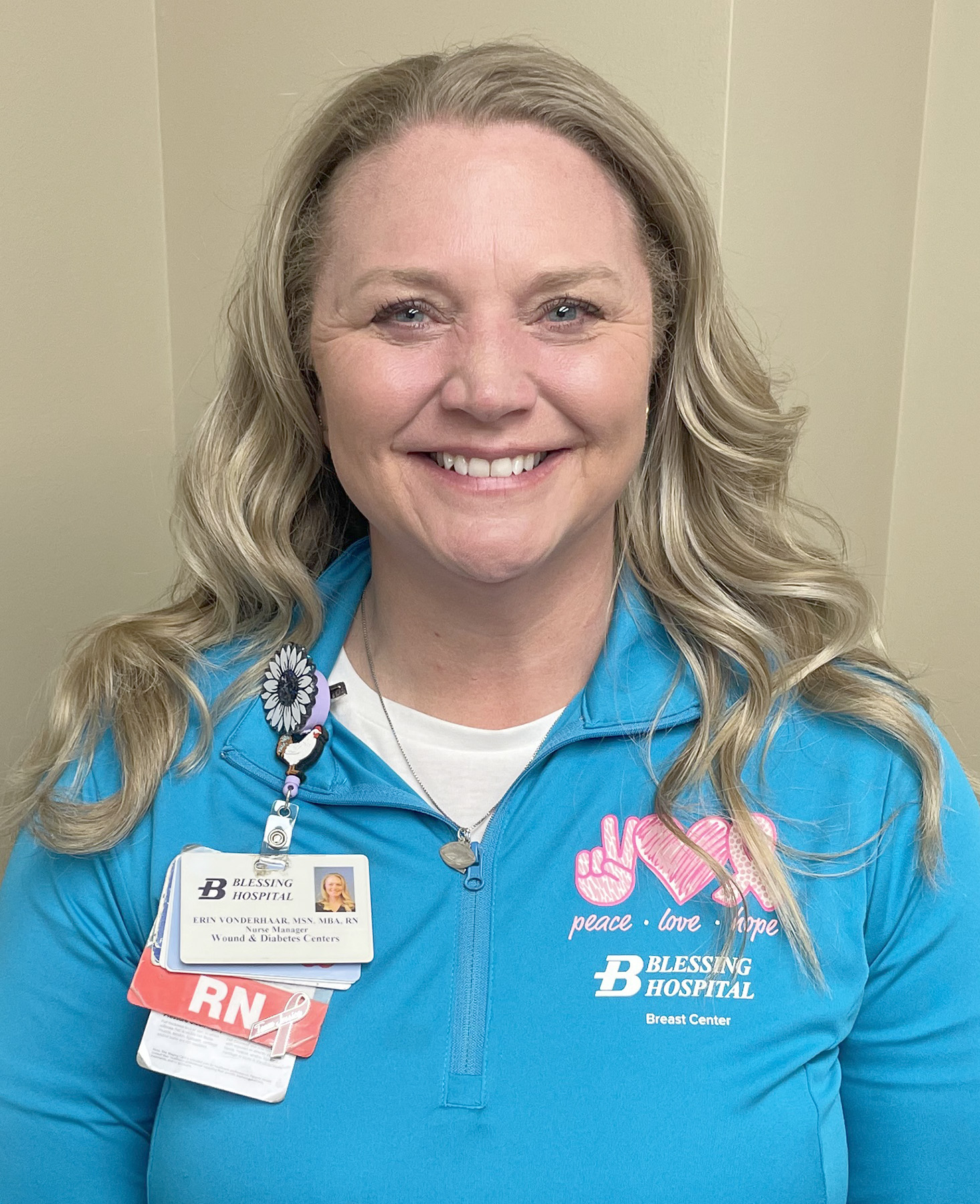 Erin Vonderhaar, Blessing Hospital