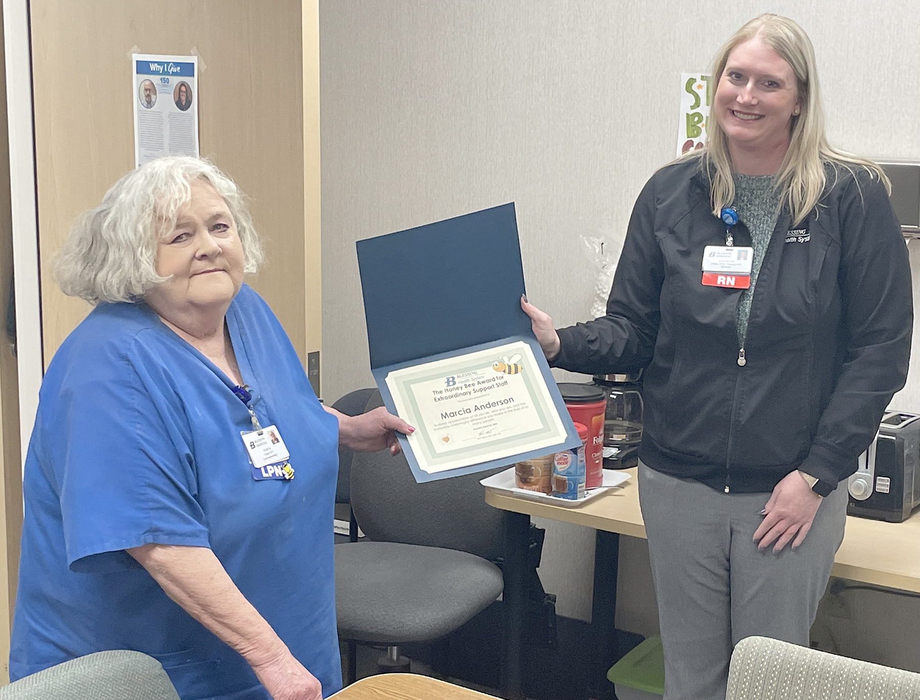 Marcia Anderson, LPN, gastroenterology, Blessing Health Hannibal