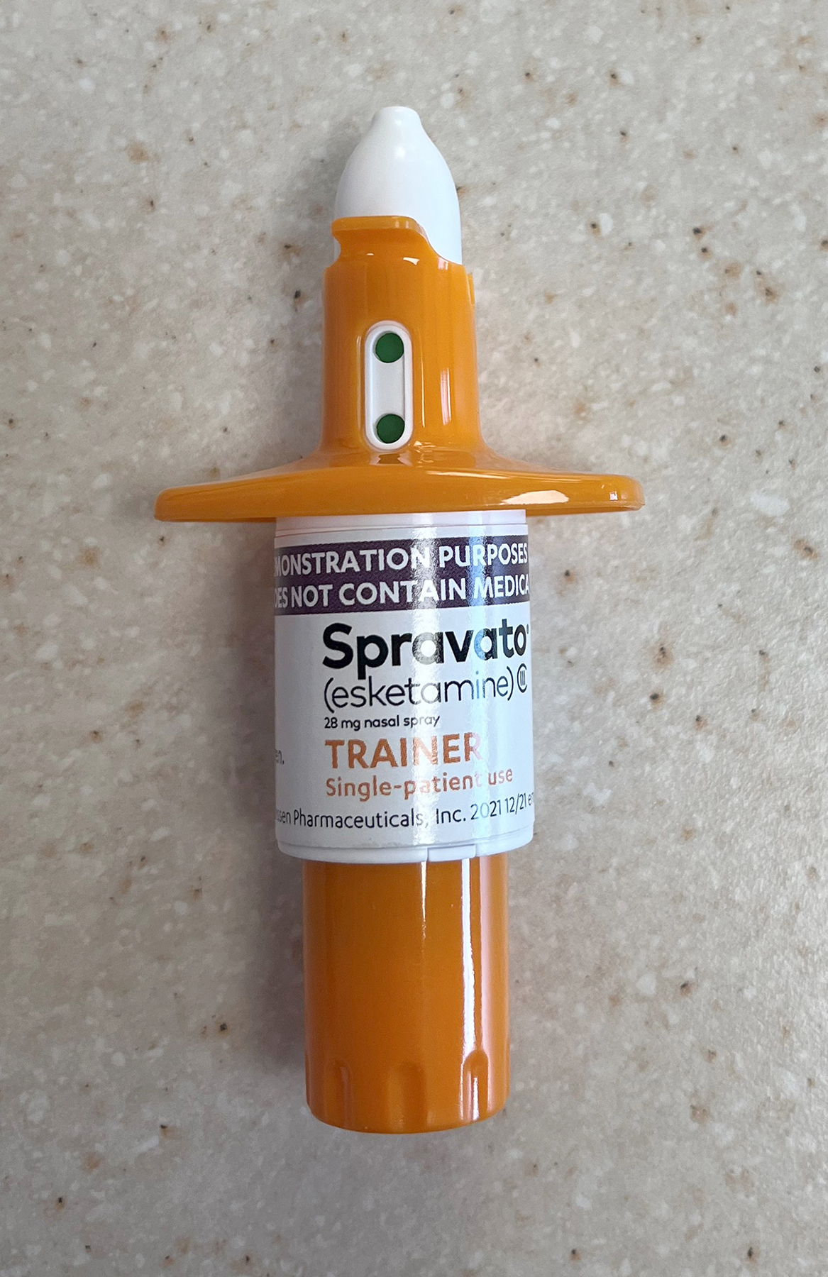 Spravato (esketamine) is a nasal spray now being used to treat depression.