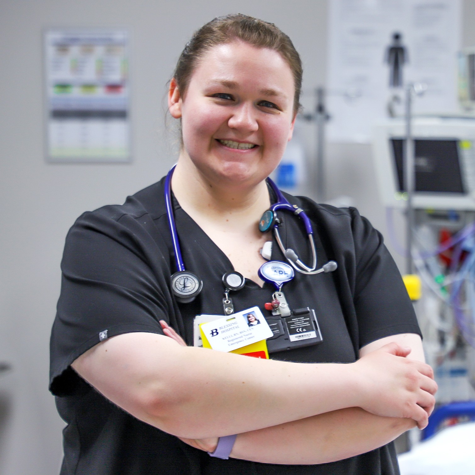 As a registered nurse in the Blessing Hospital Emergency Department, Kelli Terwelp has spent years caring for patients in critical moments. But what happens when a nurse finds herself on the other side of the experience?