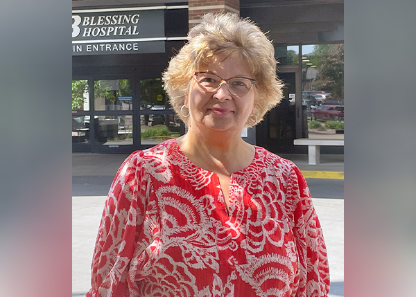 Born at Blessing Hospital, Pam Shepherd, informatics analyst, will retire from Blessing on June 22 after 45 years of service.