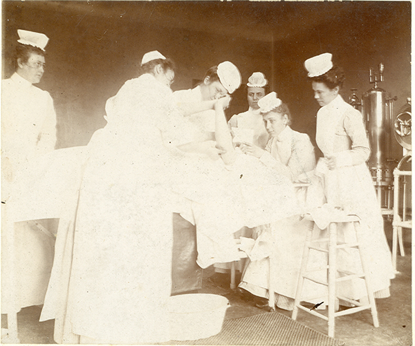 Blessing Hospital Surgery Team, circa 1904