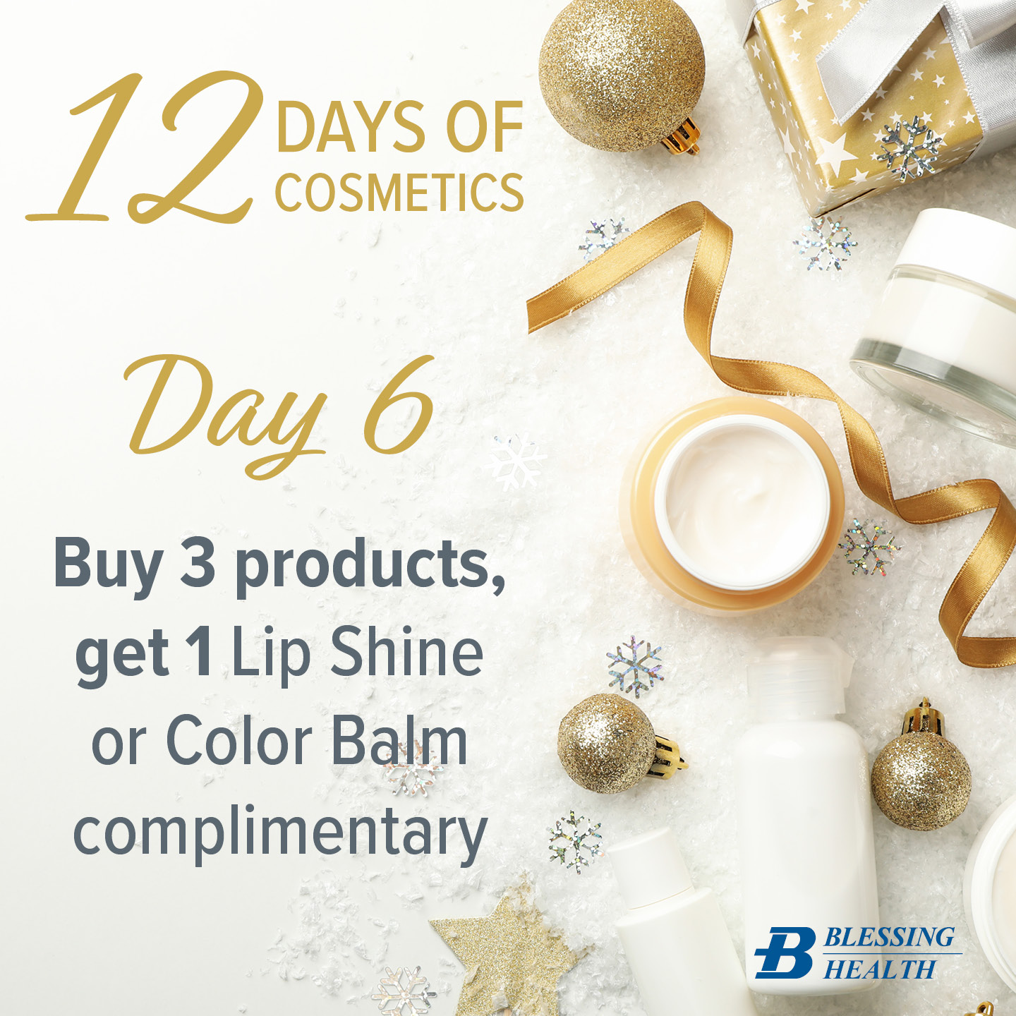 12 days of Cosmetics