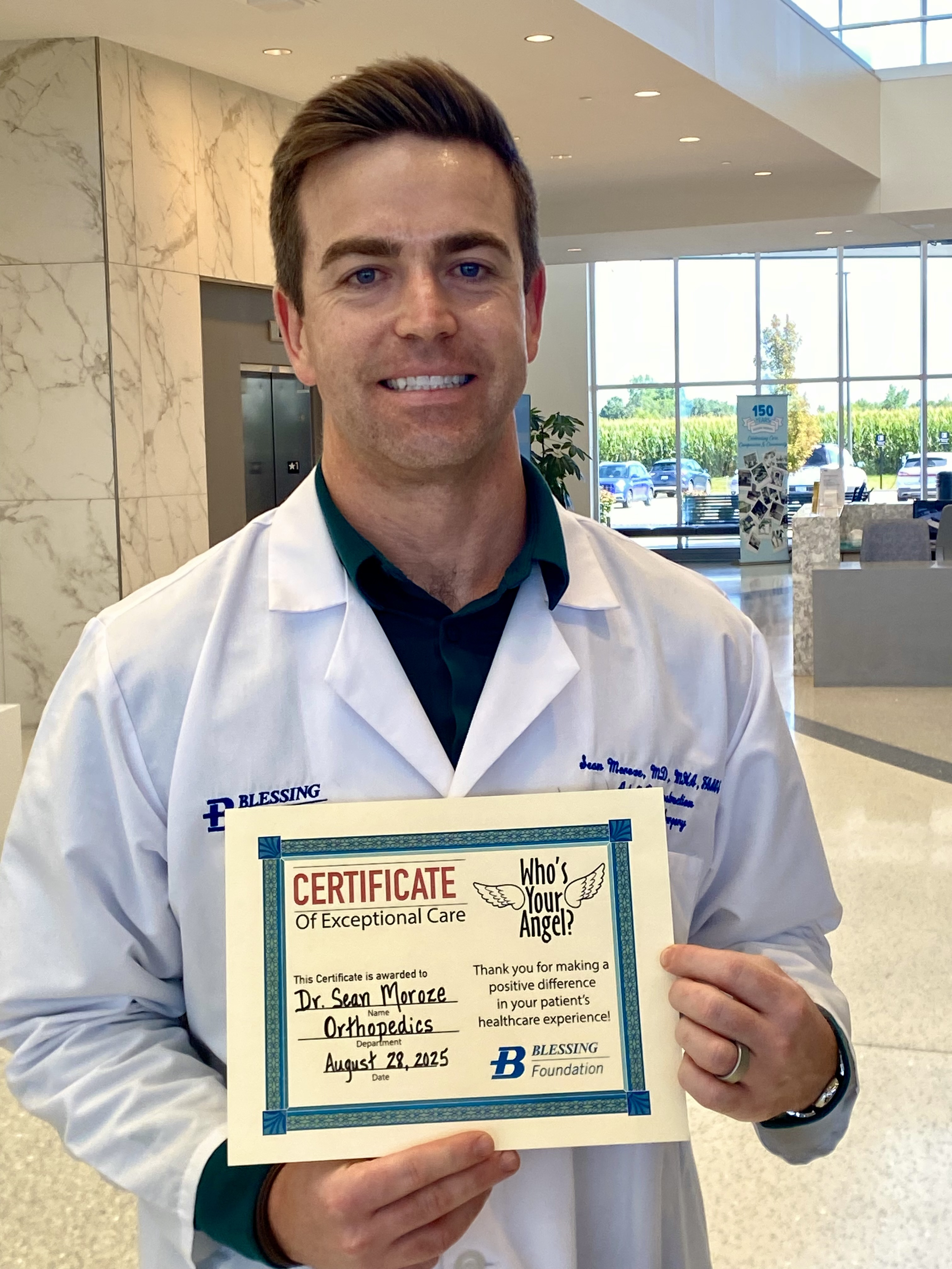 Dr. Sean Moroze, Physician, Orthopedics