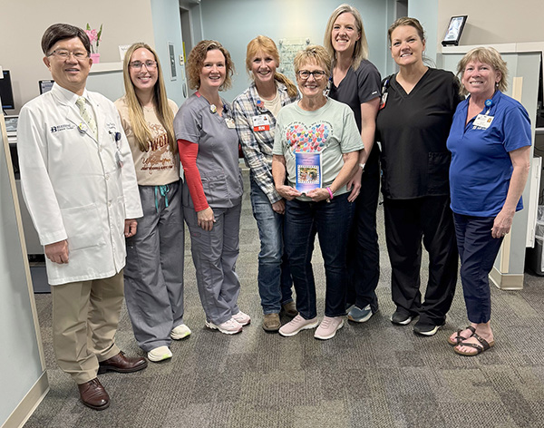 Debbie Rose and the Blessing Health Medical Oncology Team