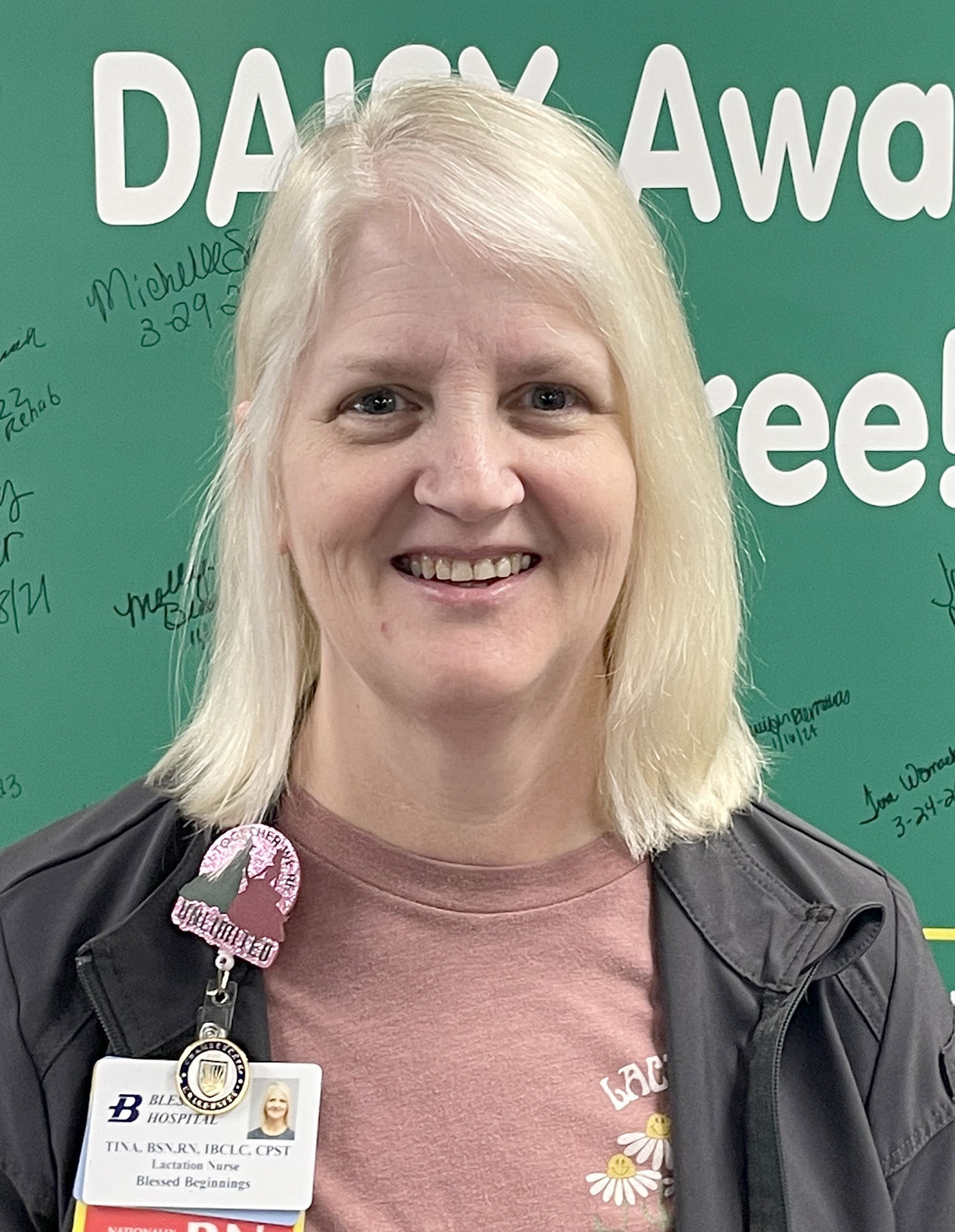 Tina Womack, RN, lactation nurse, Blessed Beginnings