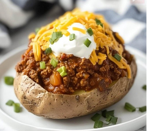 Chili Baked Potato