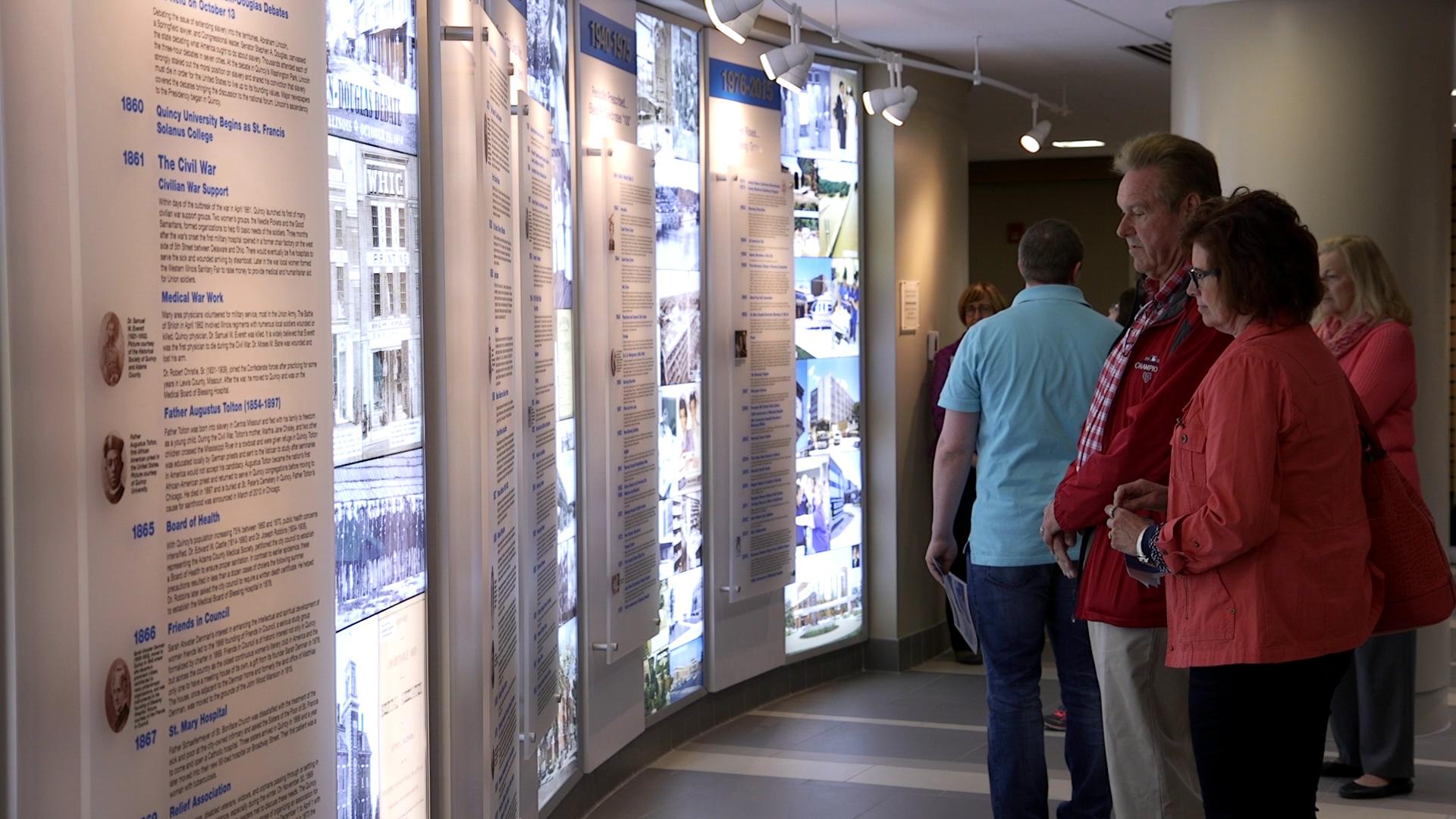 Blessing Foundation Timeline Wall