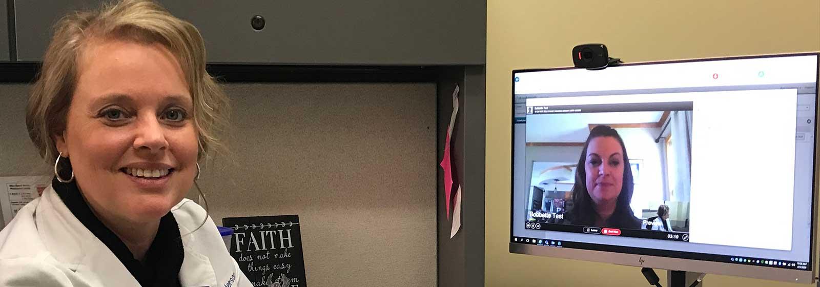 Telehealth visit