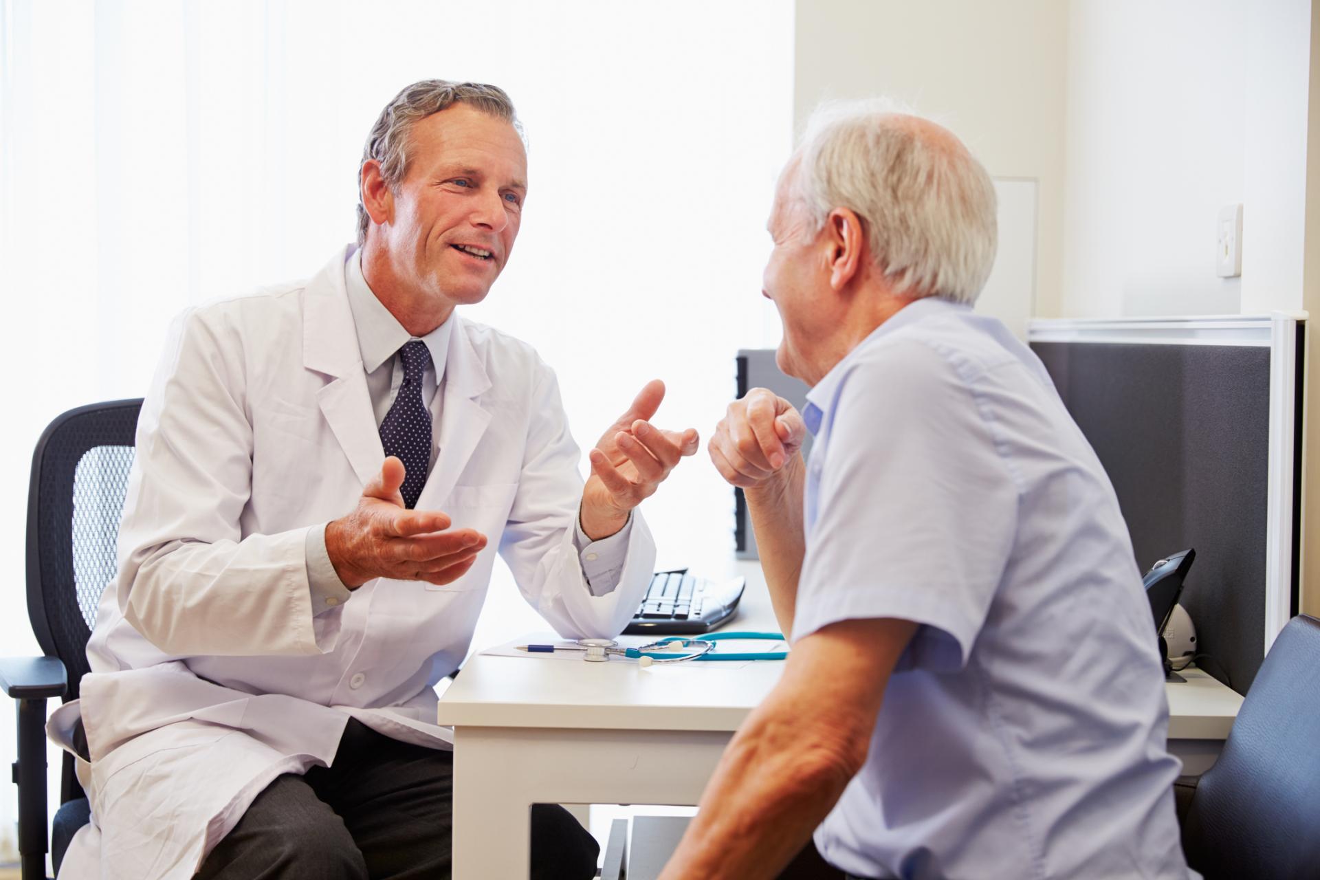 Doctor Talking with Patient
