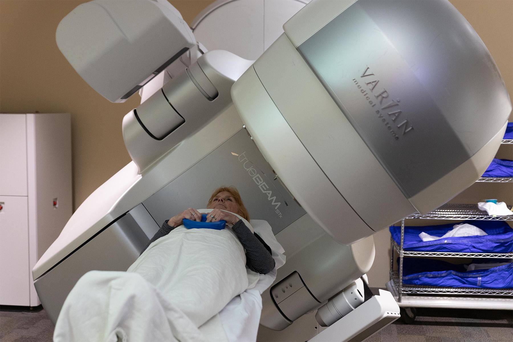 Radiation Oncology Machine with Patient